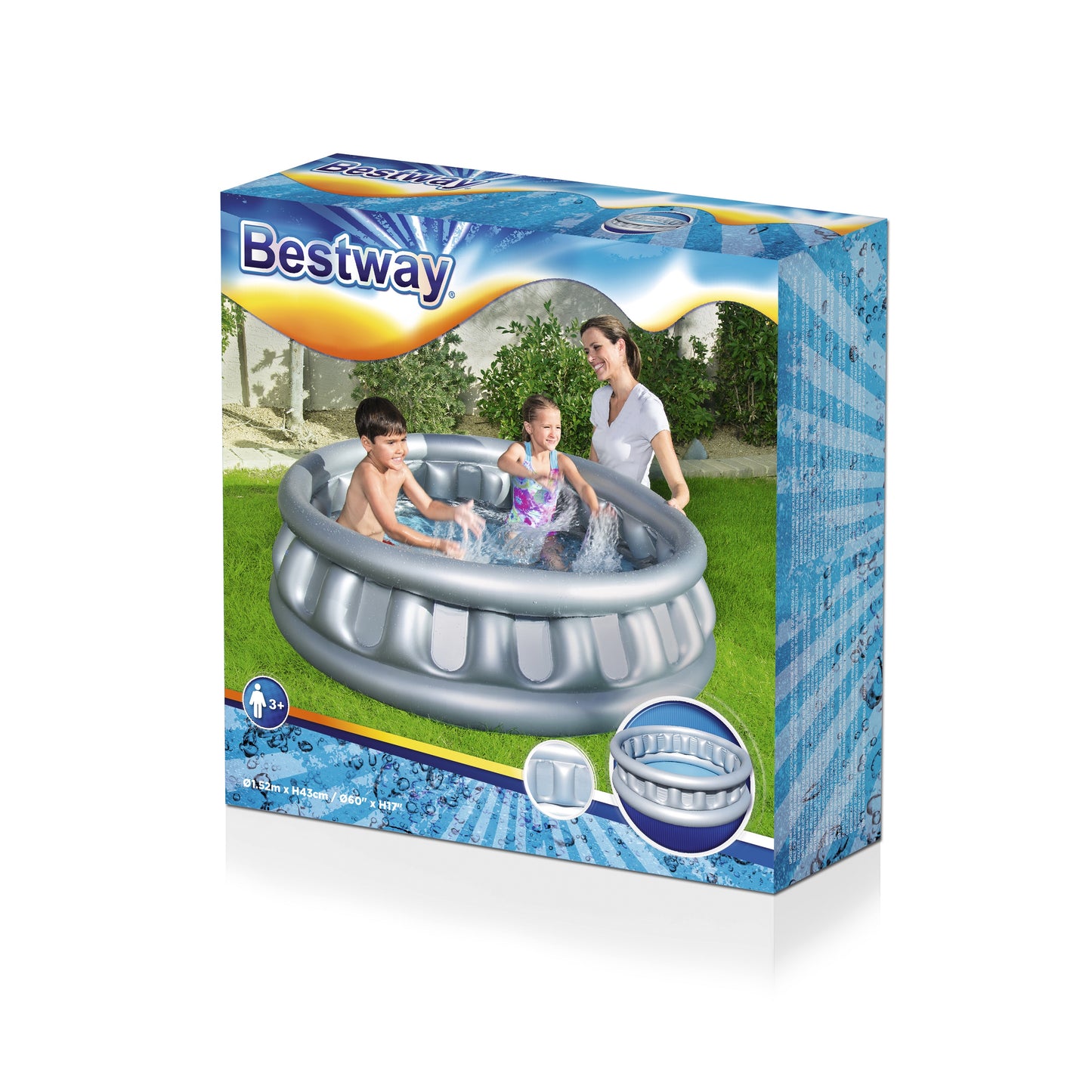 Pool 152X43Cm Spaceship Pvc