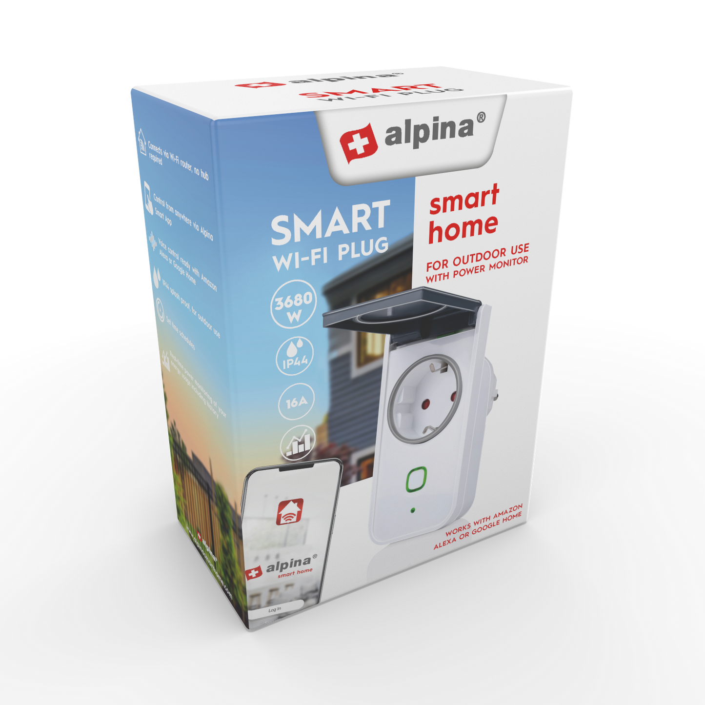 Smart Outdoor Plug 230V Ip44