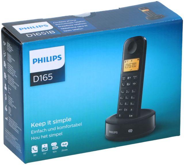 Cordless Phone 230V D1651B/01