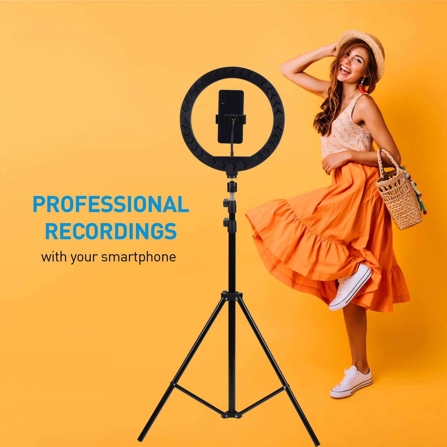 Ringlight Stand ⌀12" 120 Leds