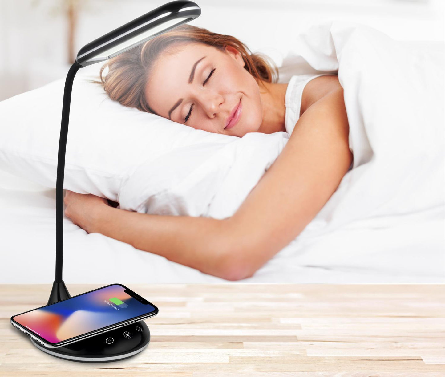Lamp & Wireless Charger Usb