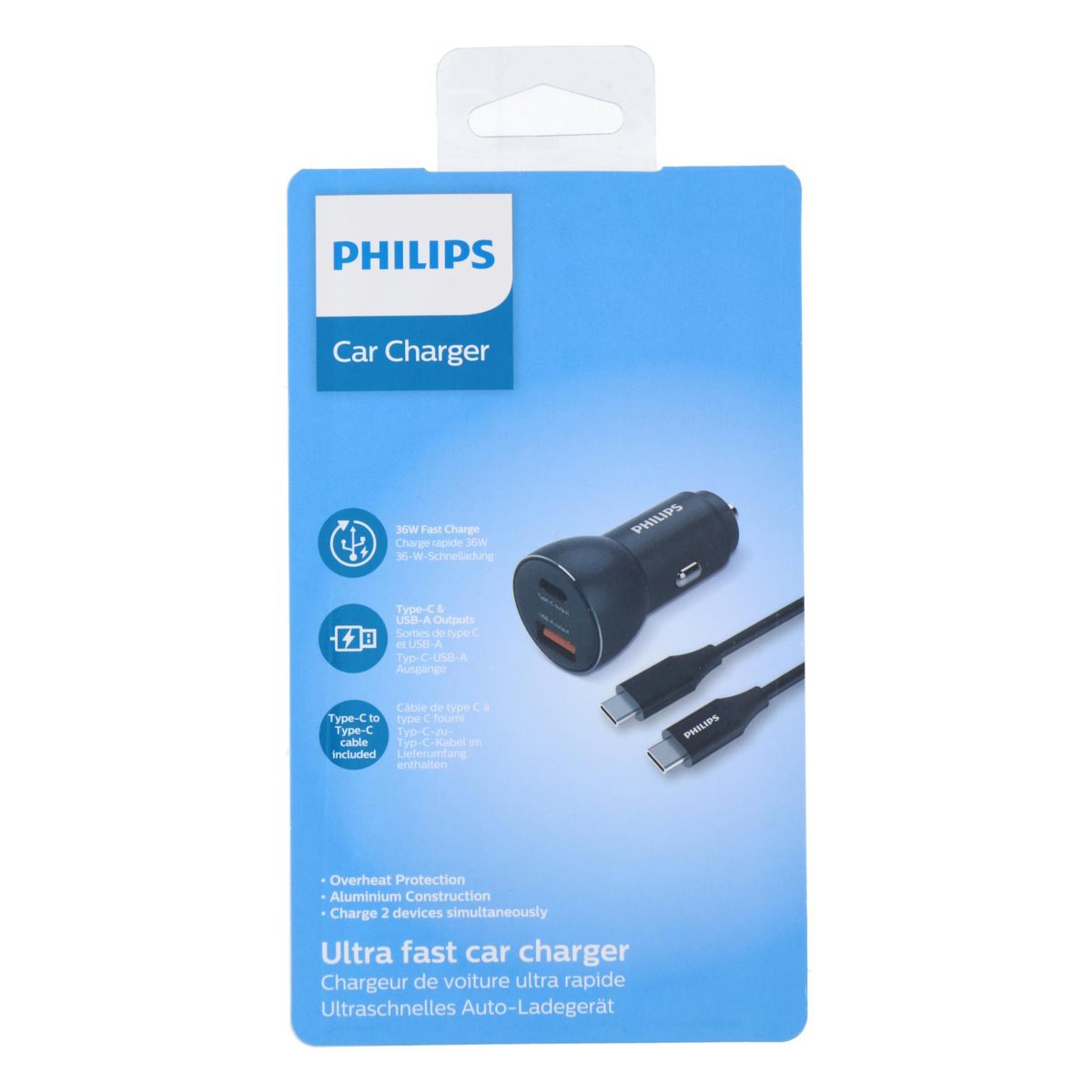 Car Charger Usb A + C