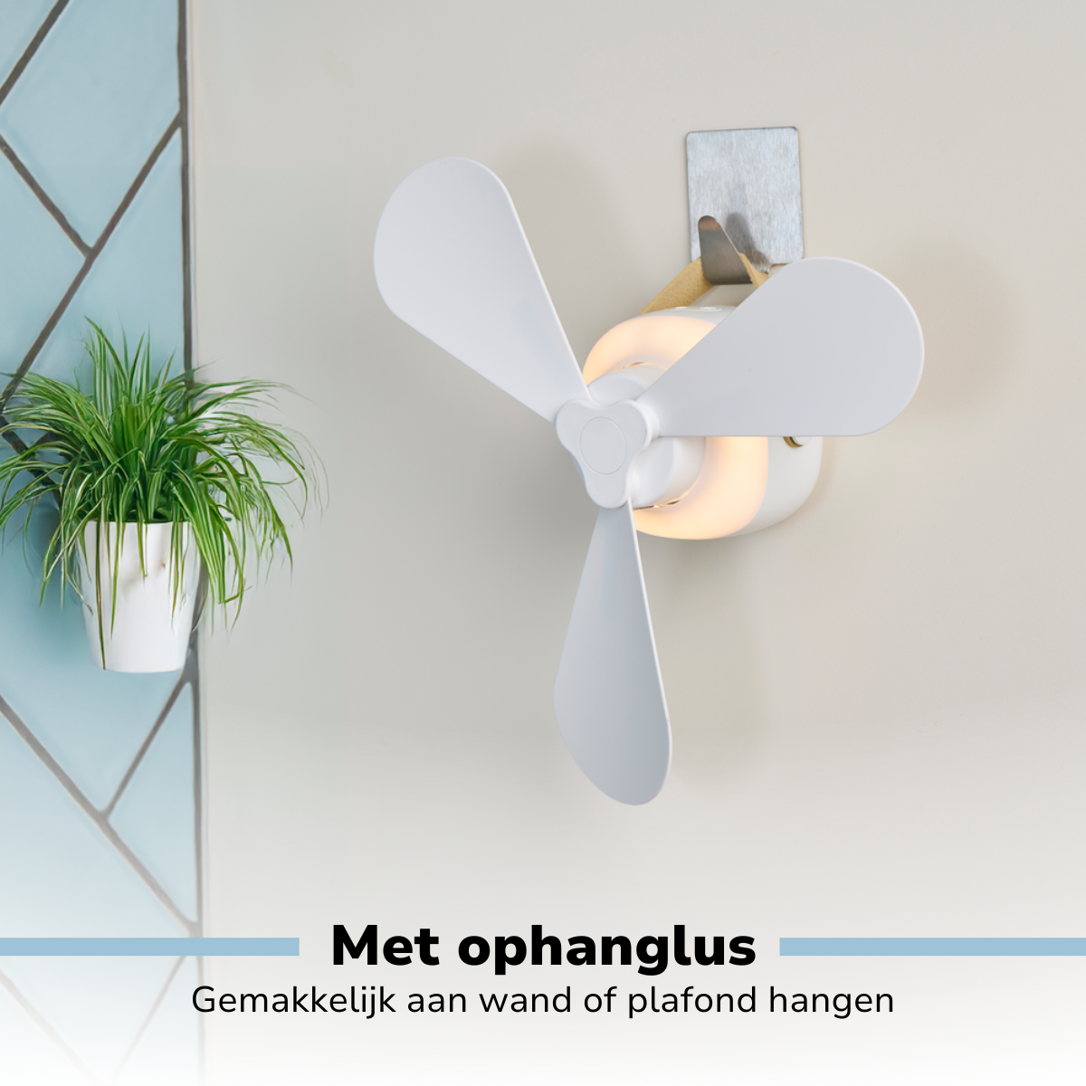 Draagbare Ventilator 2000Mah