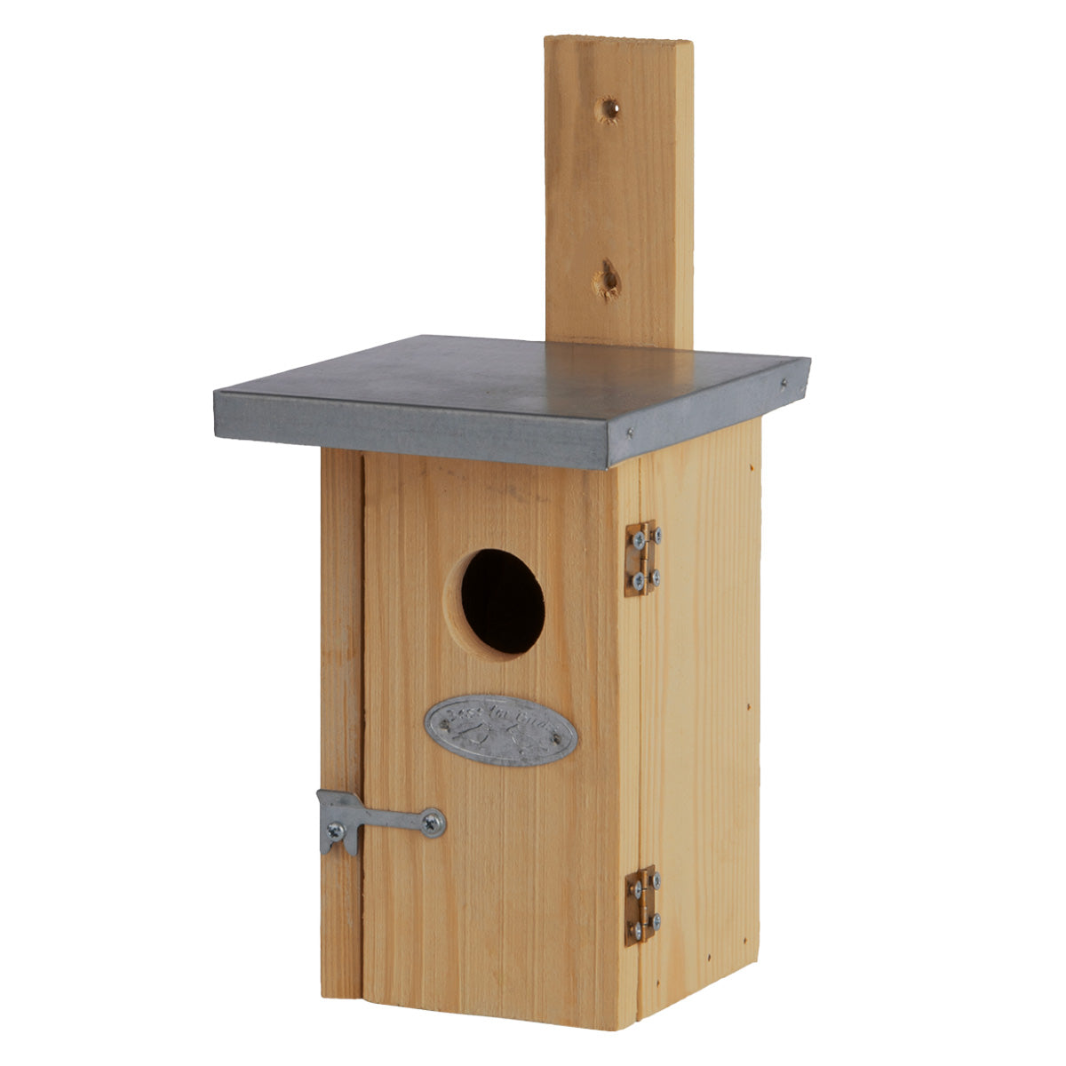Nest Box - Wren | ↑ 25 Cm | Birdhouse | Pinewood And Zinc
