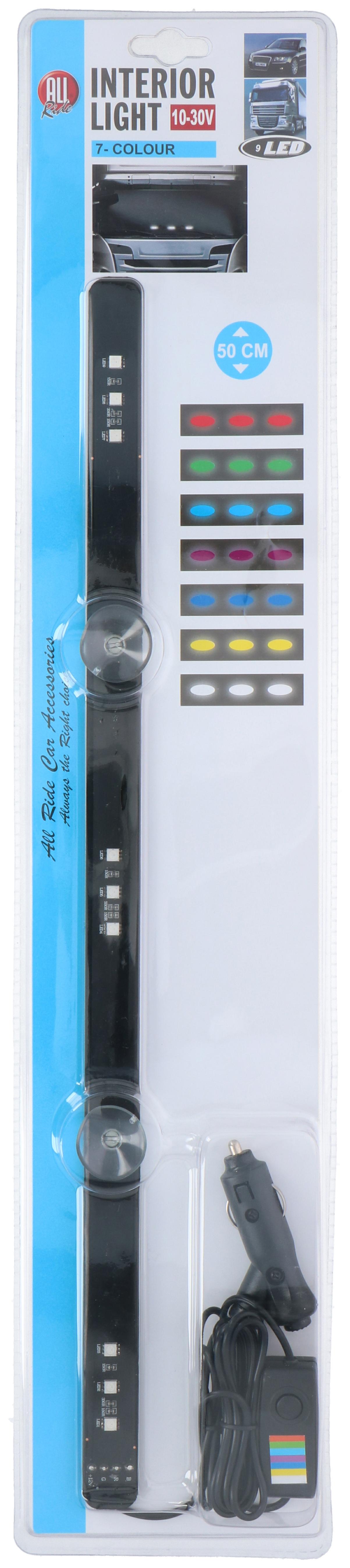 Deco Lightbar 9Led 7Colours