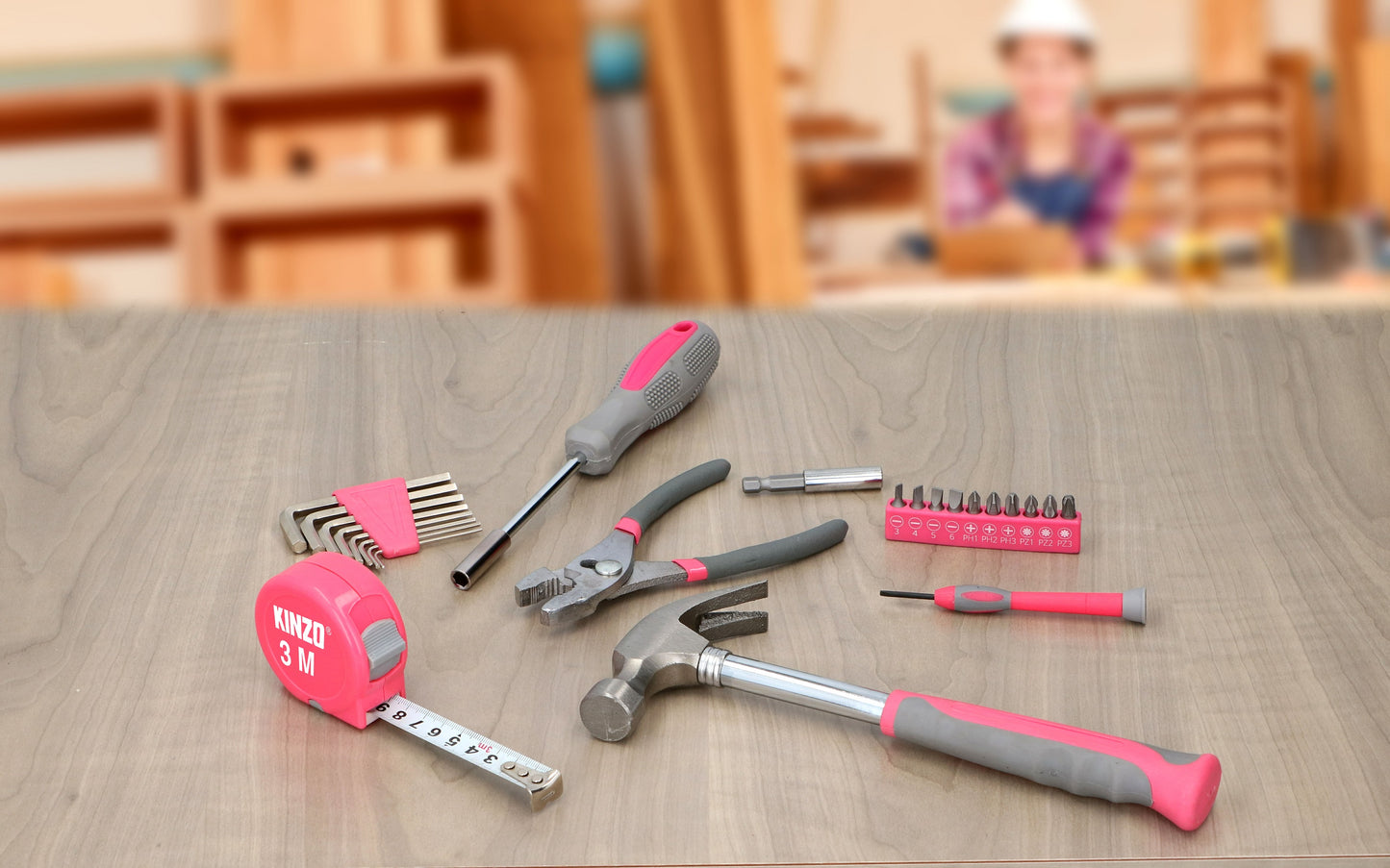 Home Tool Kit Ladies 39Pcs St