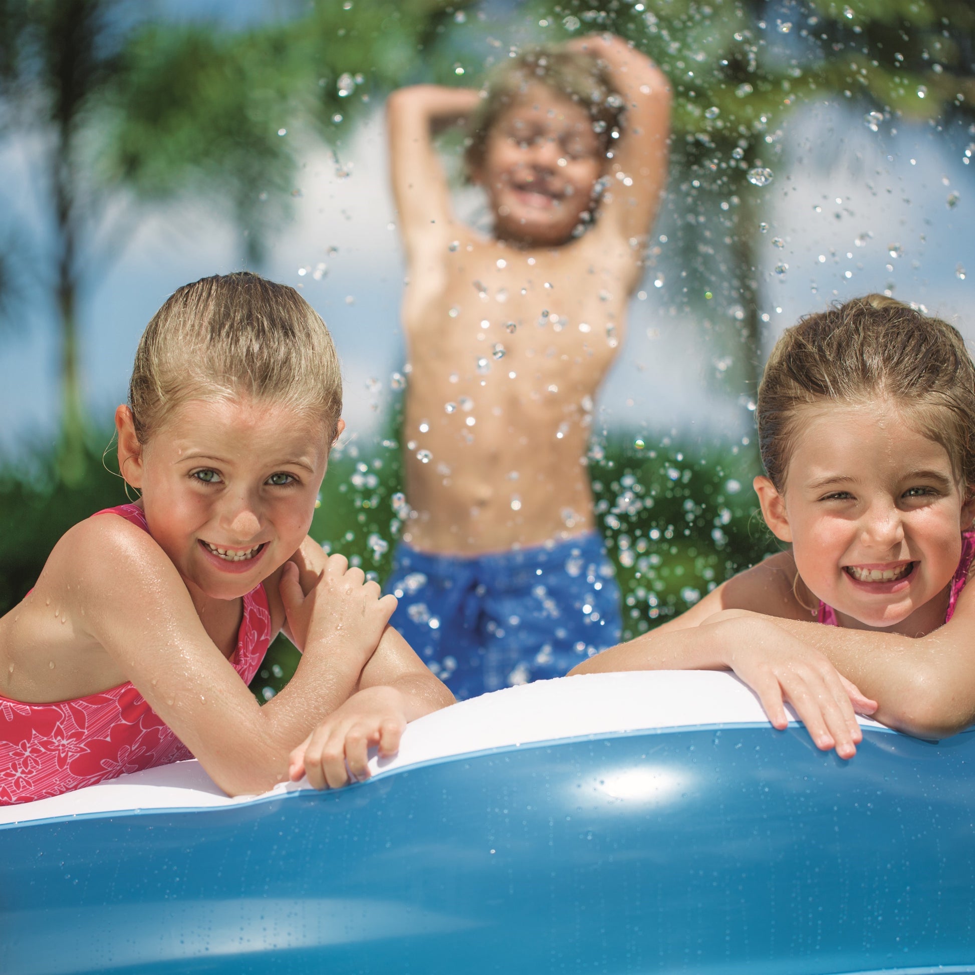 Pool 305X183X46Cm 2Ring Family