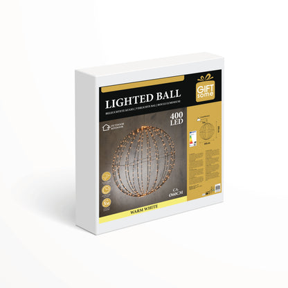 Ball Warm White 400Led 60Cm