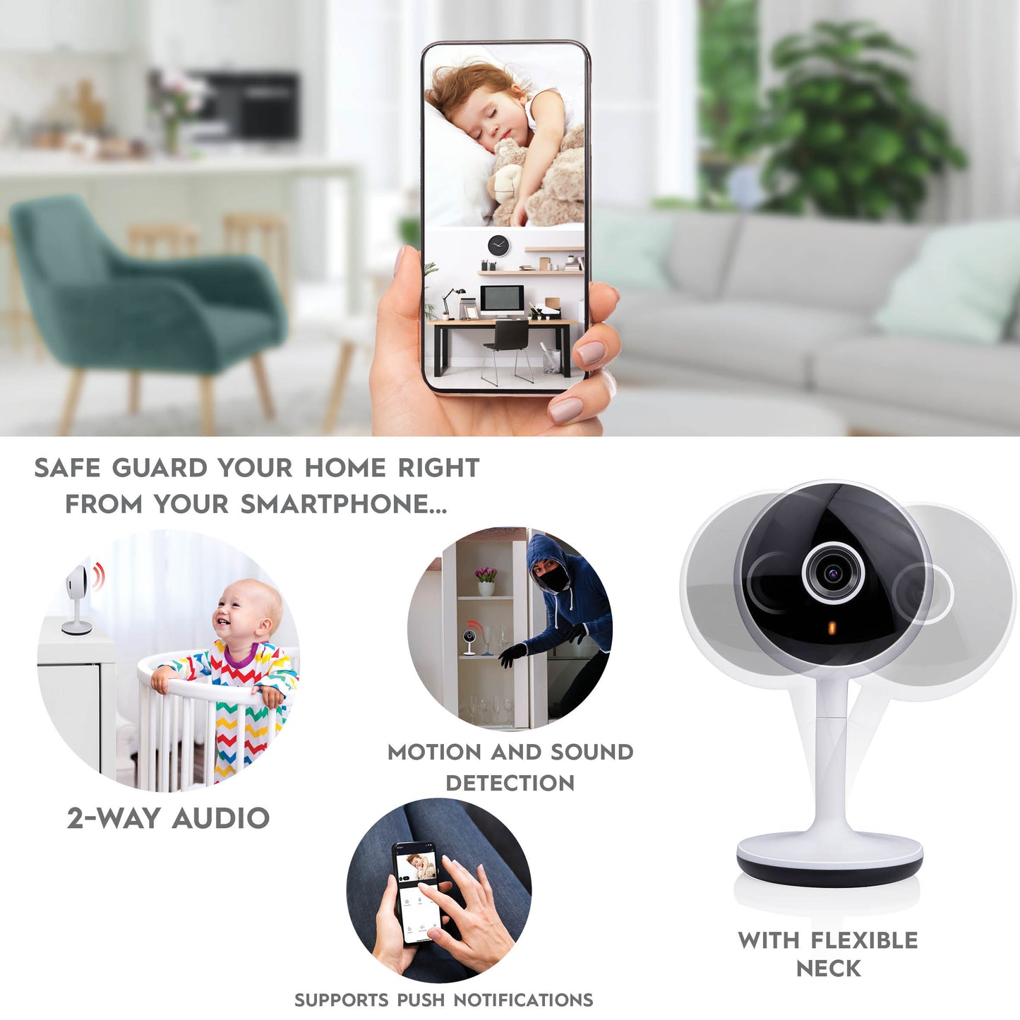 Smart Ip Camera 230V 1080P Eu