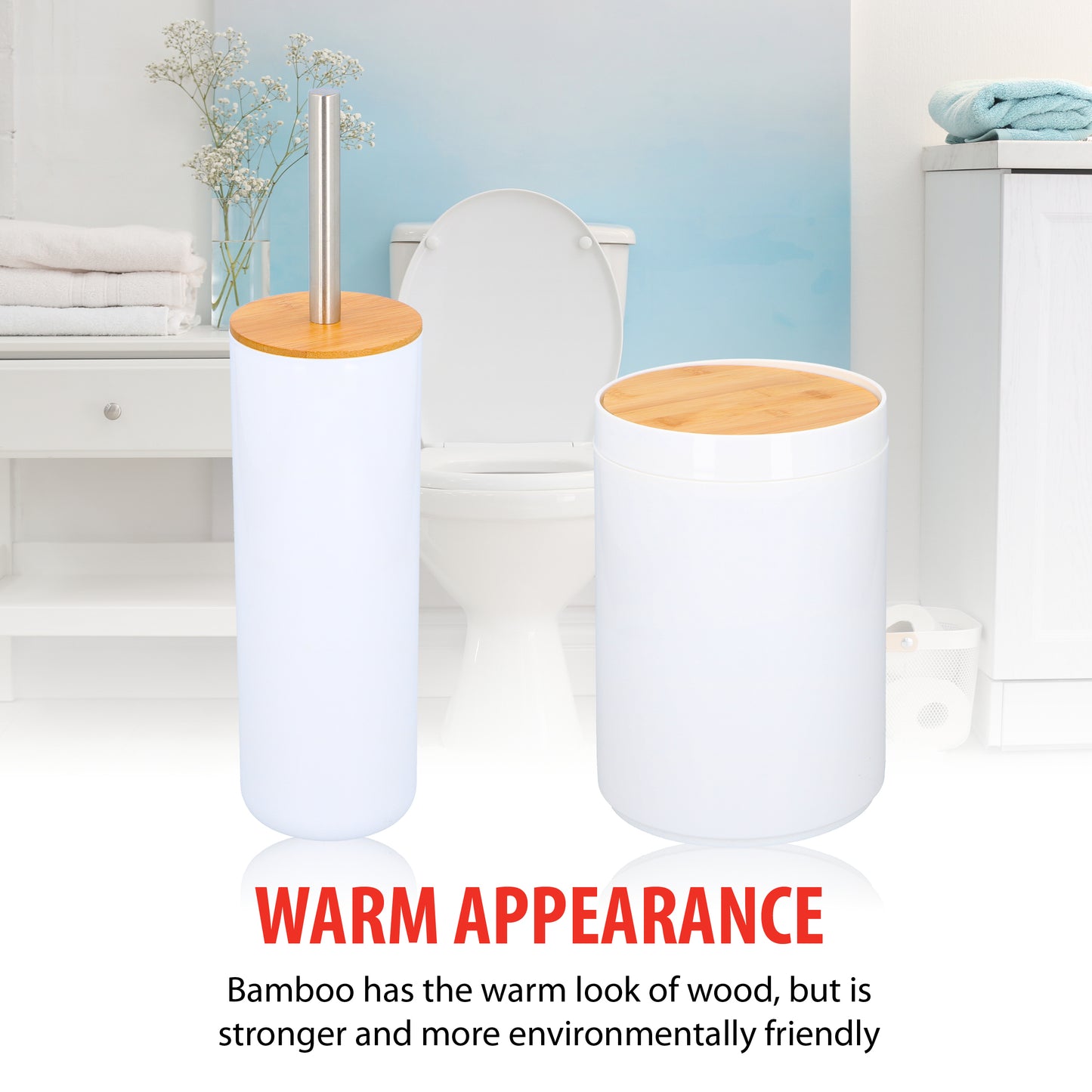 Bathroom & Toilet Set 6Pcs