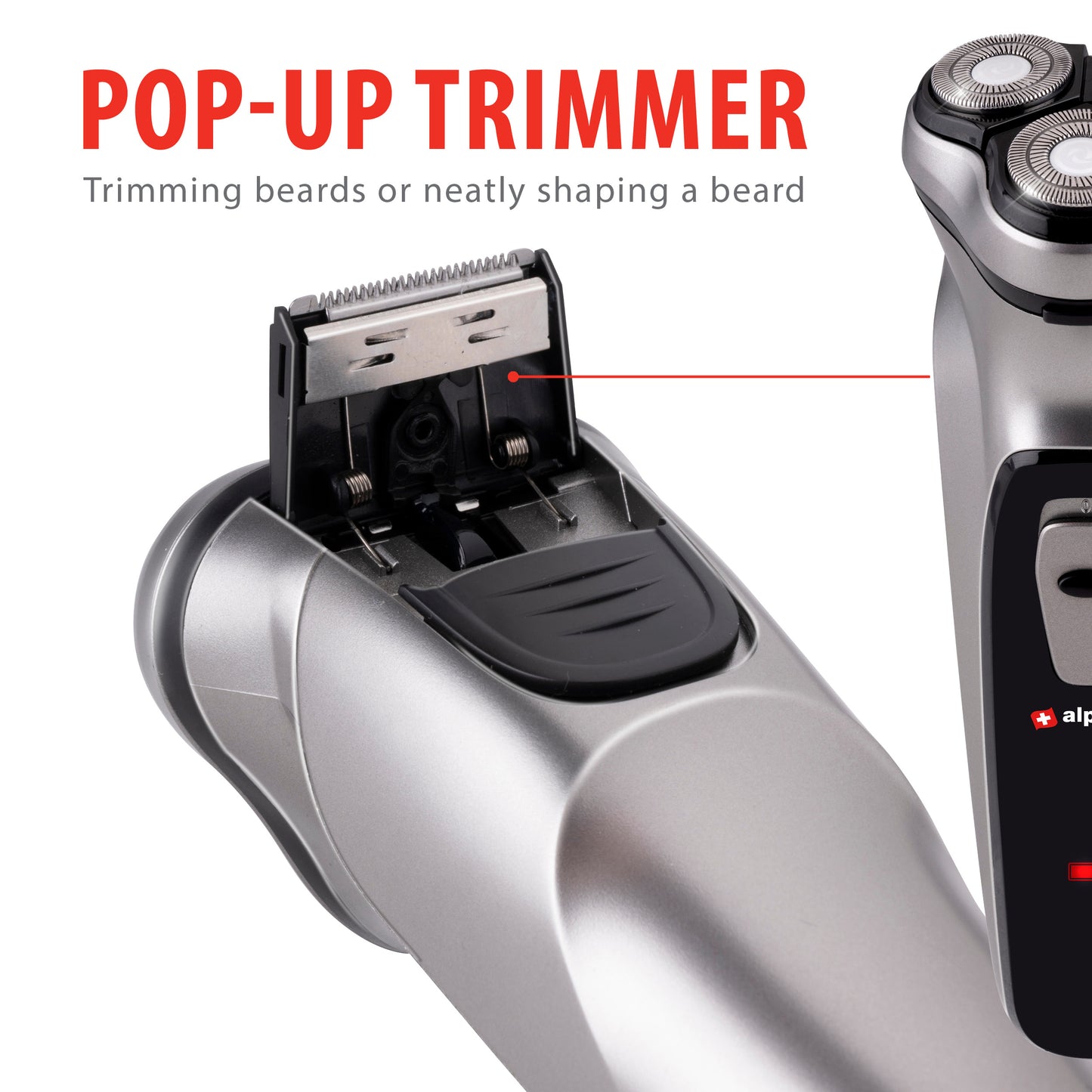 Shaver 3Head B/O Rechargable