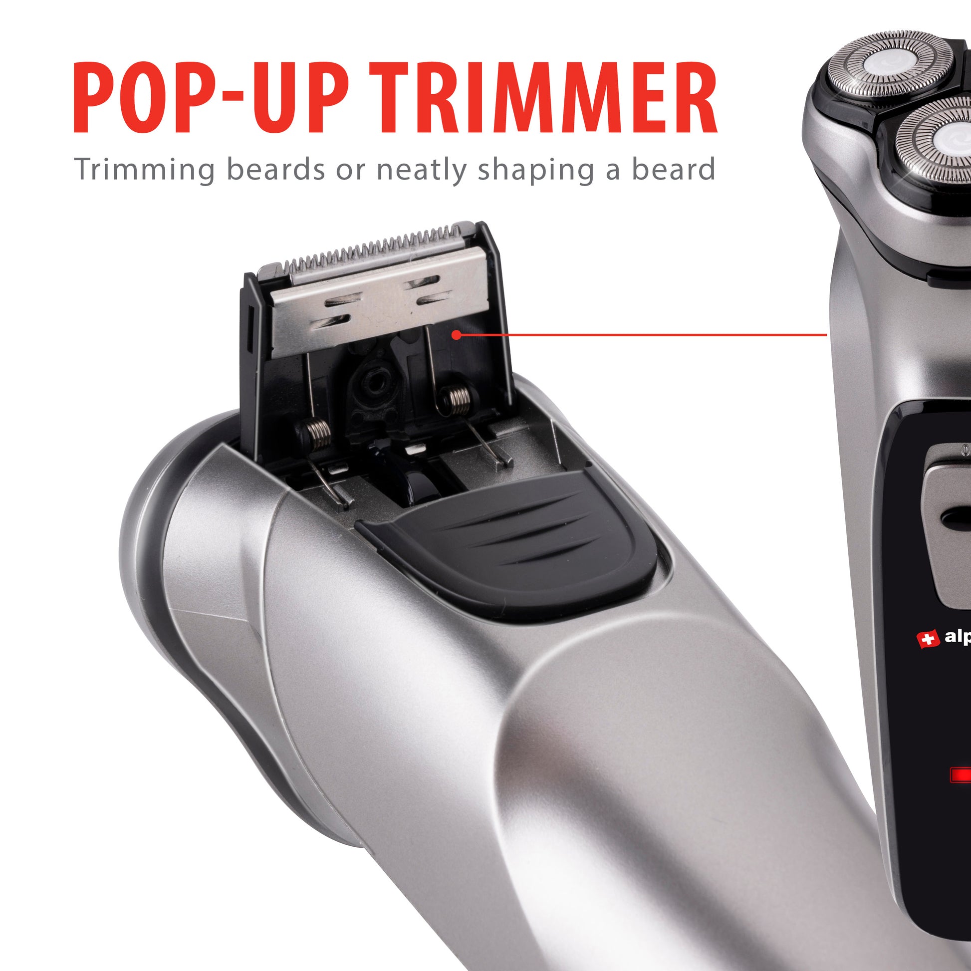 Shaver 3Head B/O Rechargable