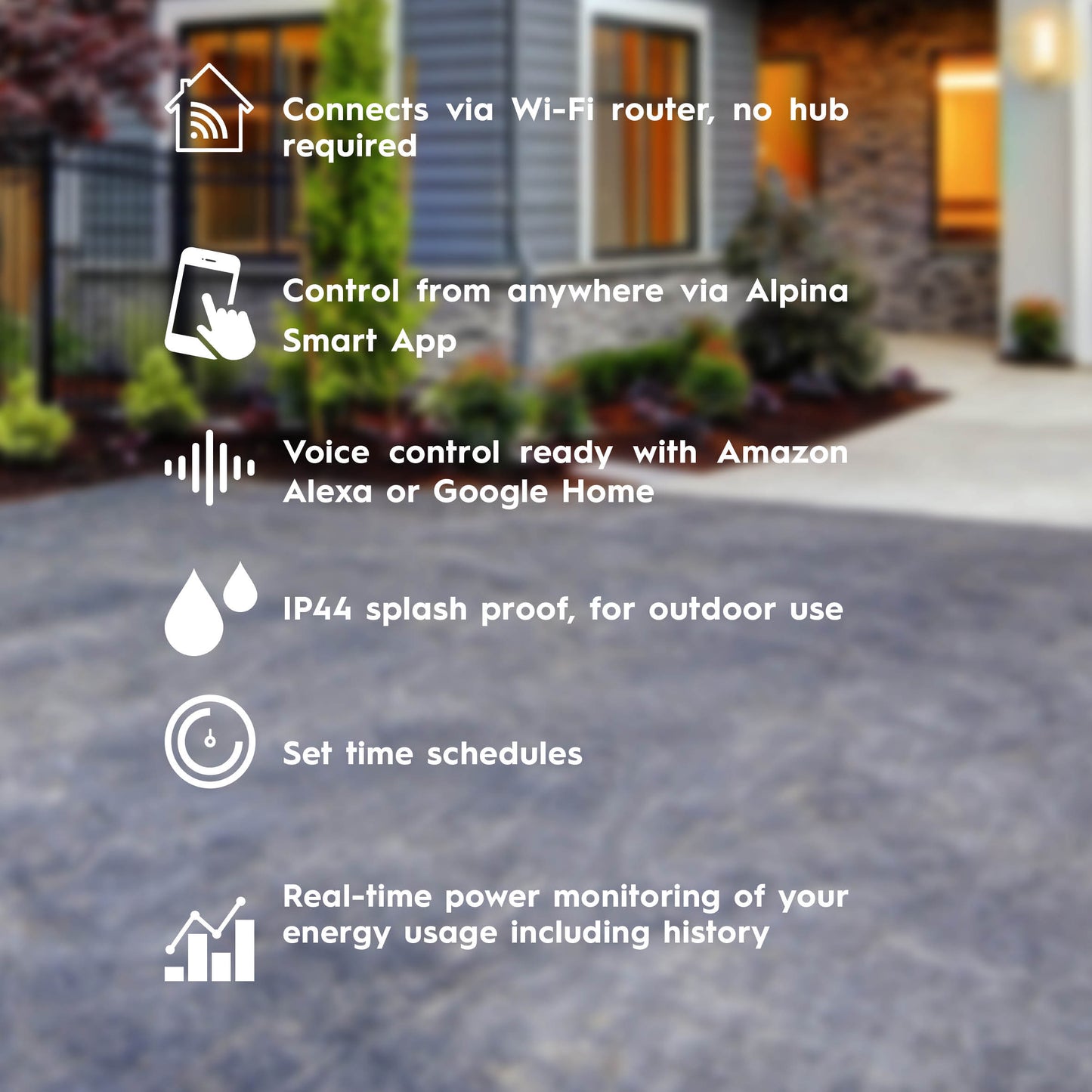 Smart Outdoor Plug 230V Ip44