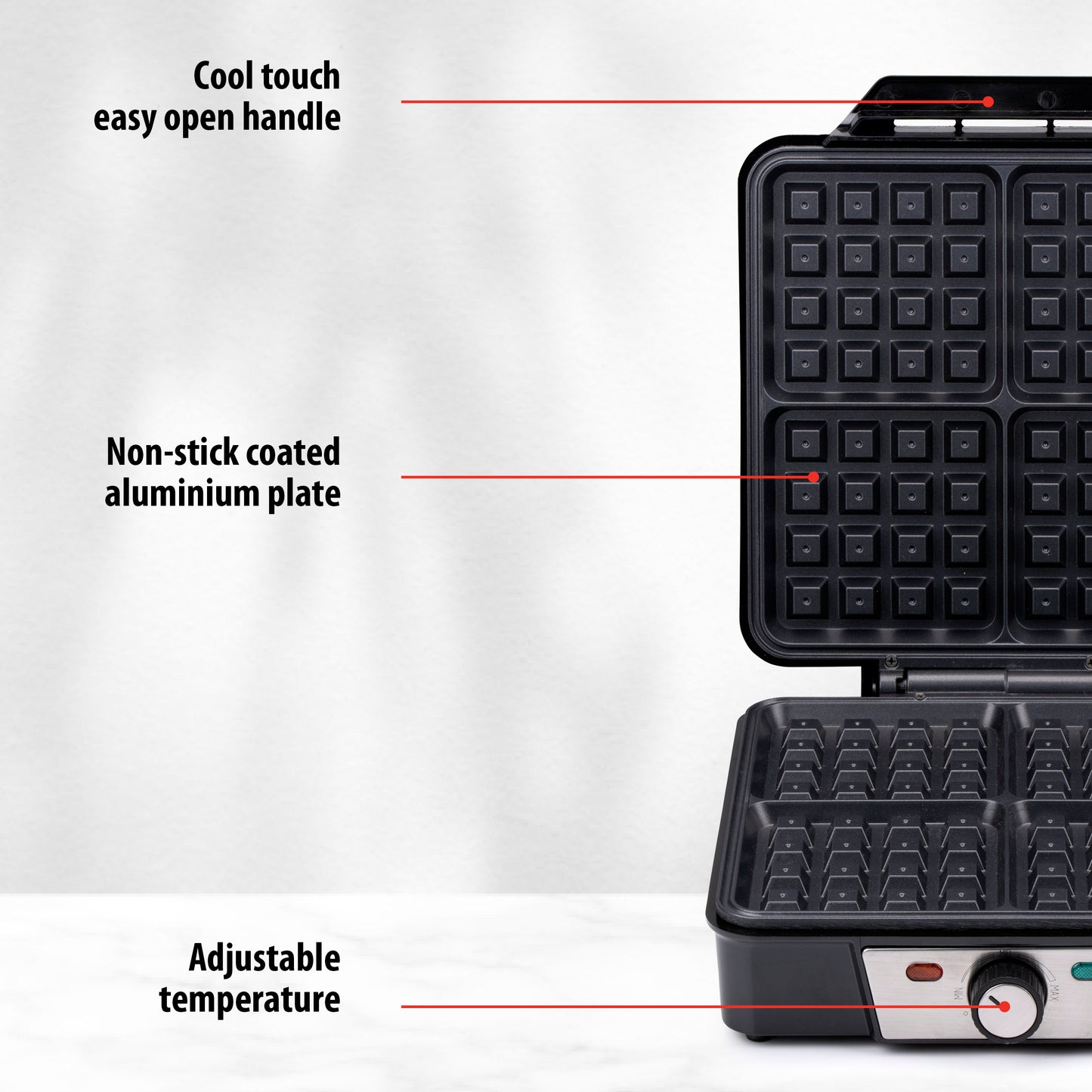 Waffle Maker 230V 1200W