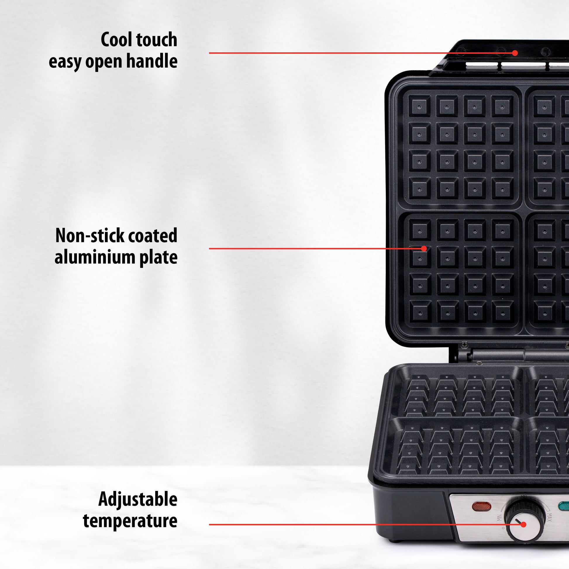 Waffle Maker 230V 1200W