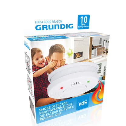 Smoke Alarm B/O Vds/10 Years B.