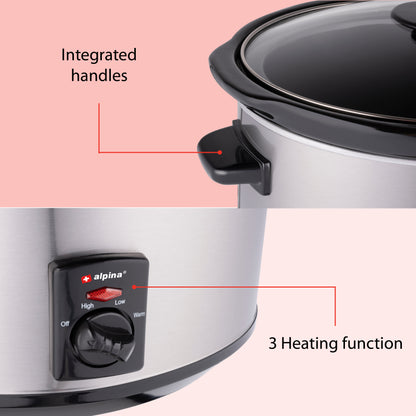 Slow Cooker 3.5L 240W
