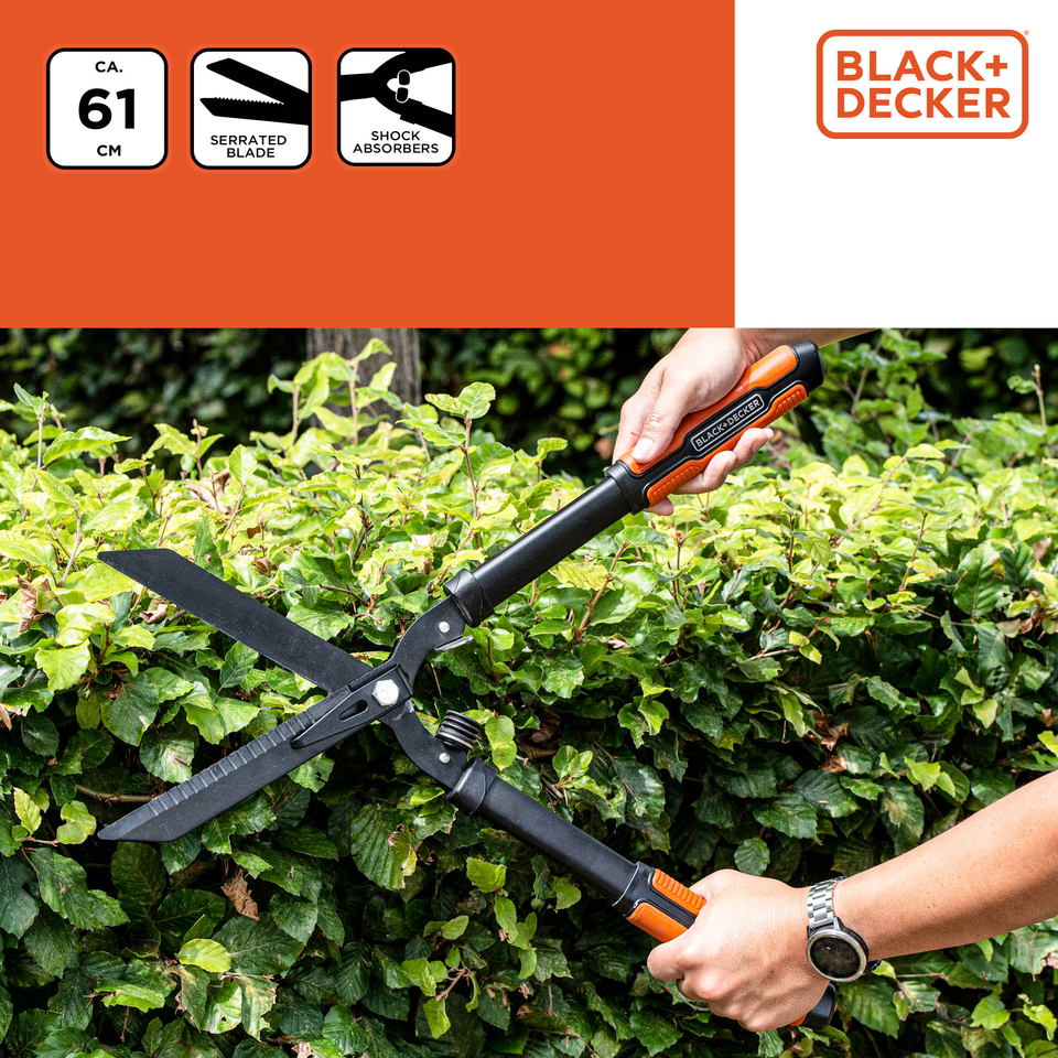 Hedge Shears 24''Serrated Blad