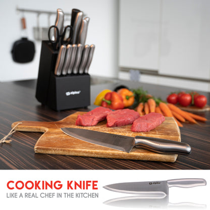 Knife 15Pcs With Block