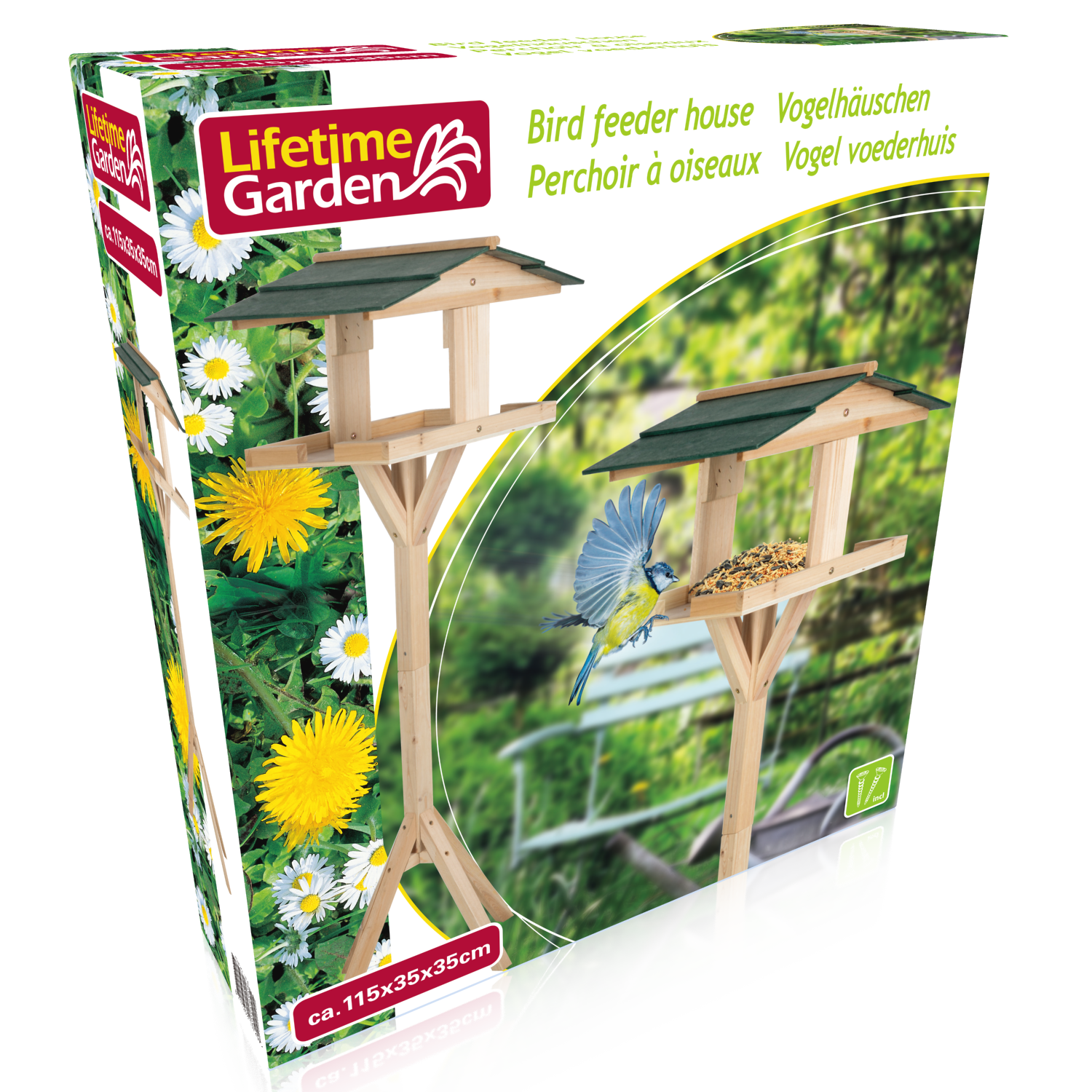 Bird House 115X35X35Cm