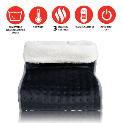 Footwarmer Dark Grey 100W Fl