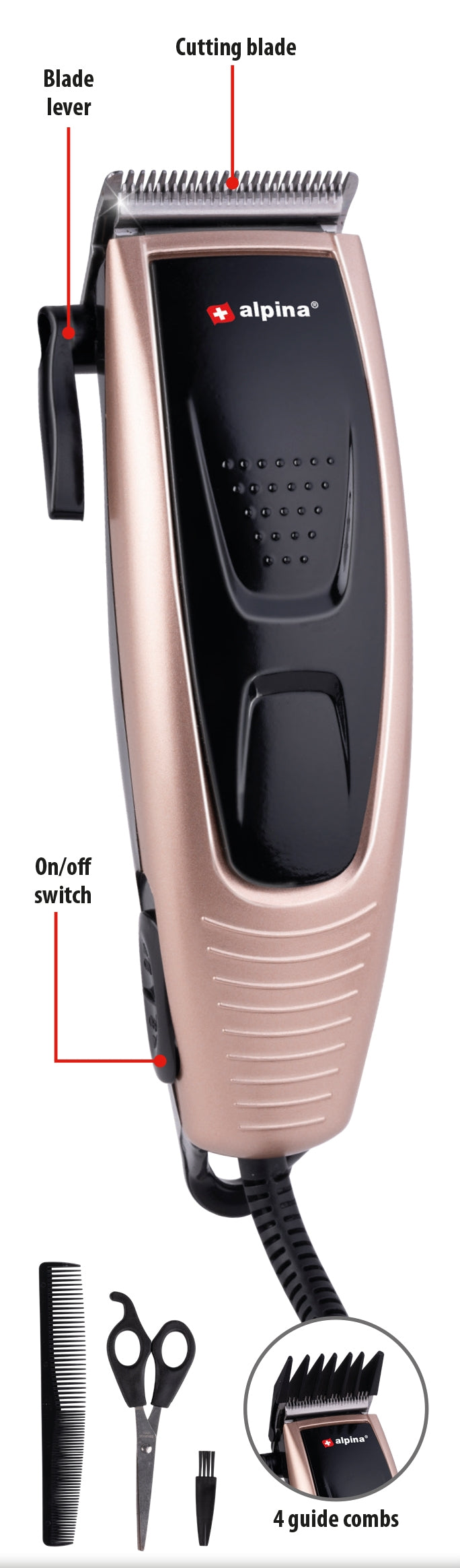 Hair Clipper 230V 10W