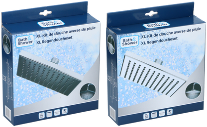 Shower Head Square Shaped 1F 2As