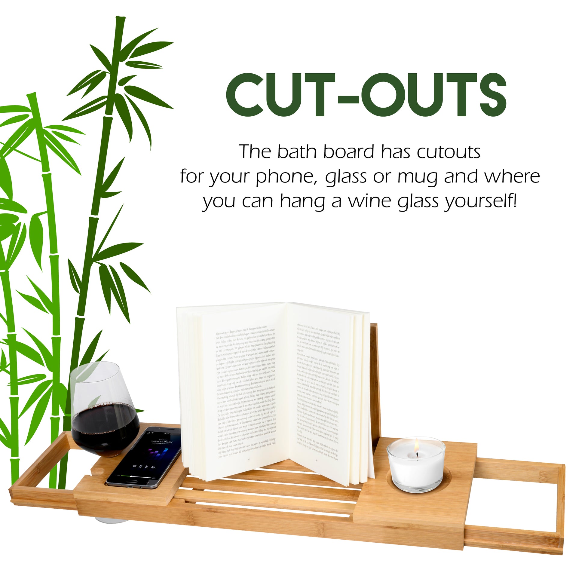 Bath Rack 50-92X18X4Cm Bmb