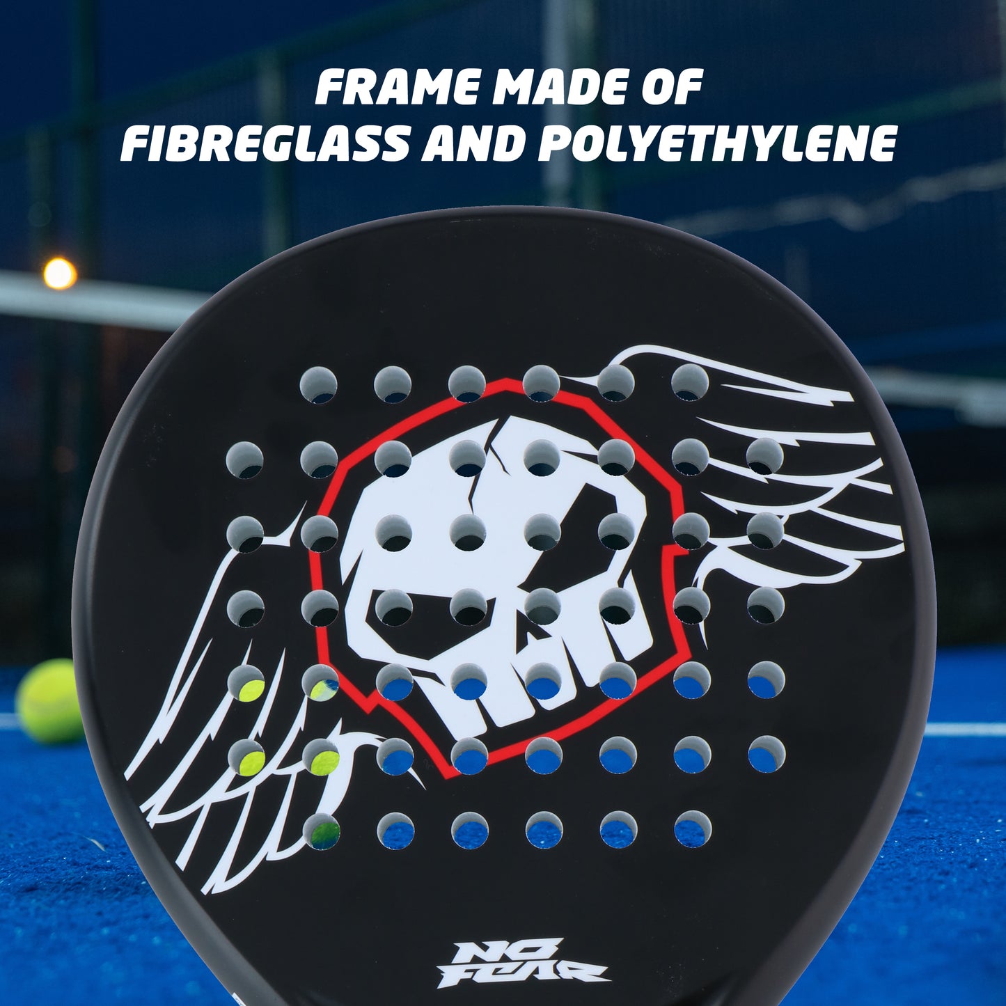 Padel Racket 47X25X3,6Cm Grp