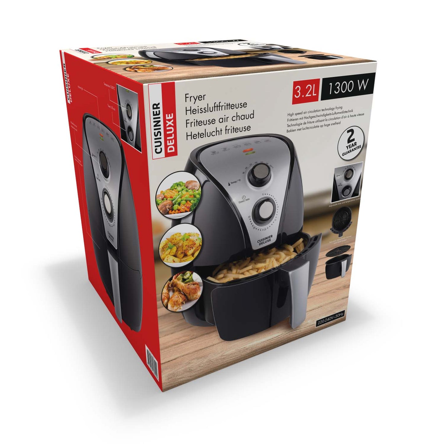 Fryer Hot-Air 3,2L Pp