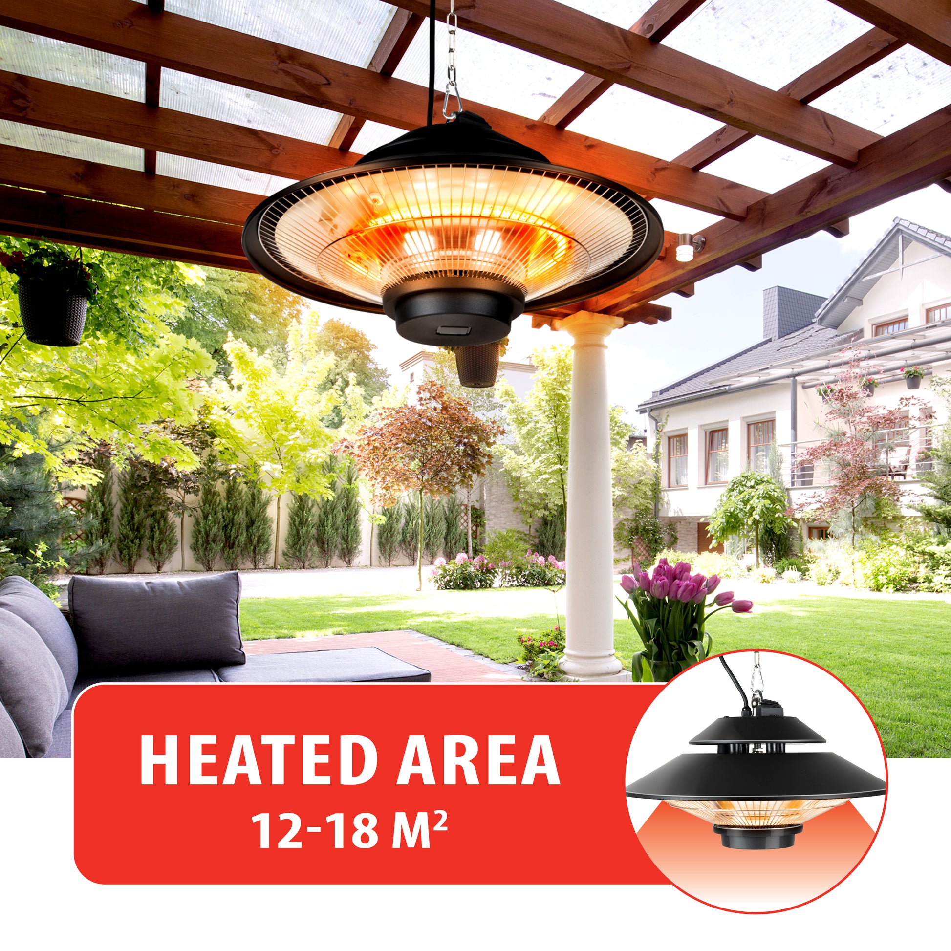 Heater Halogen Lamp 1500W