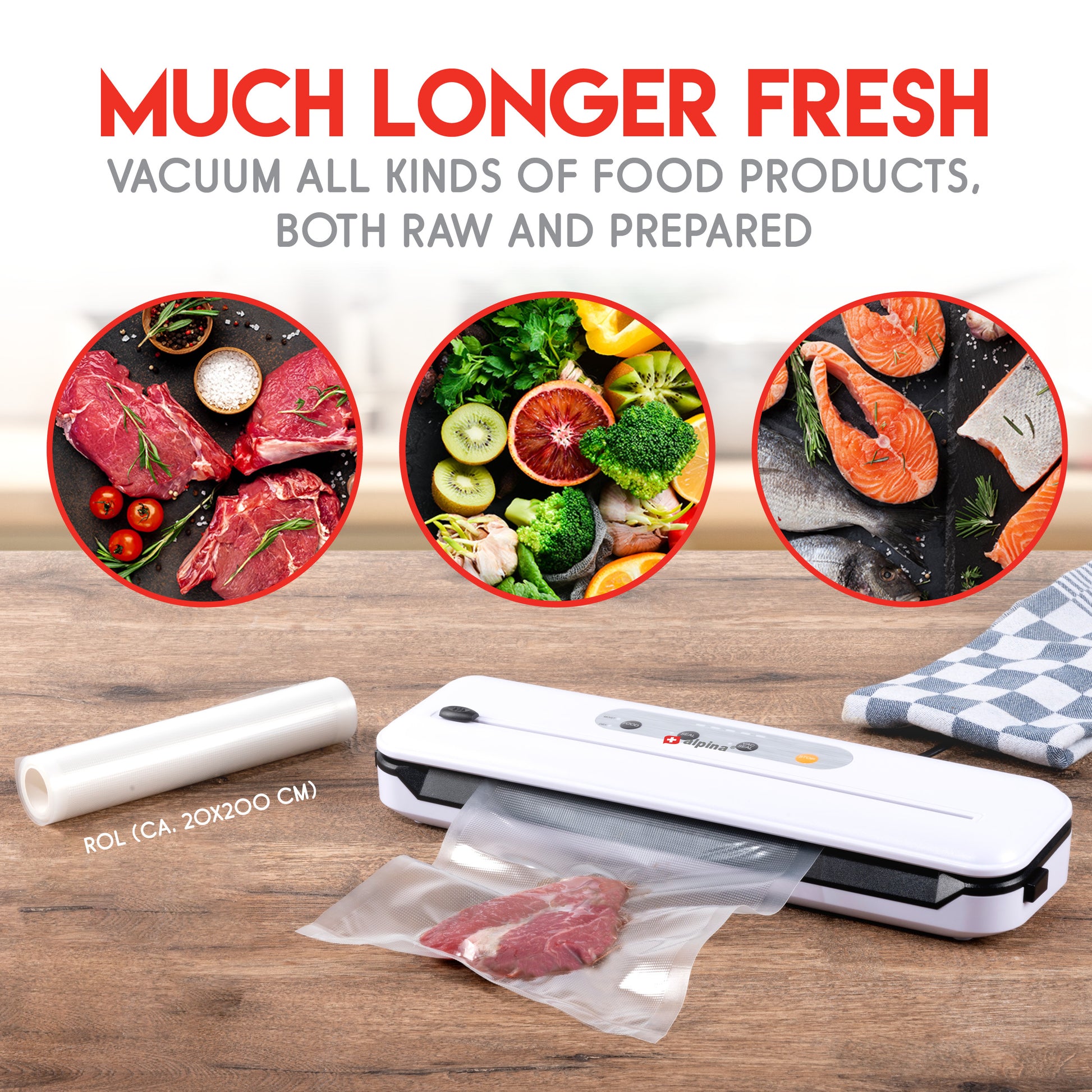 Vacuum Sealer 220-240V 110W