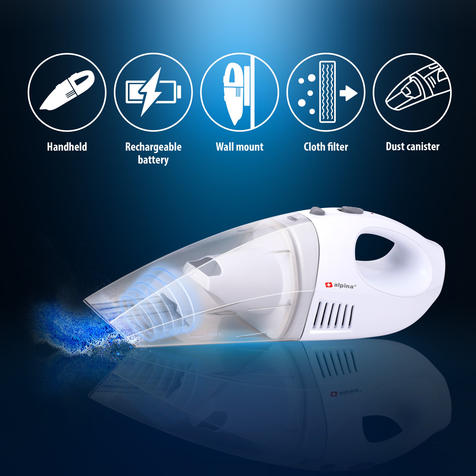 Vacuum Cleaner Handheld 8V