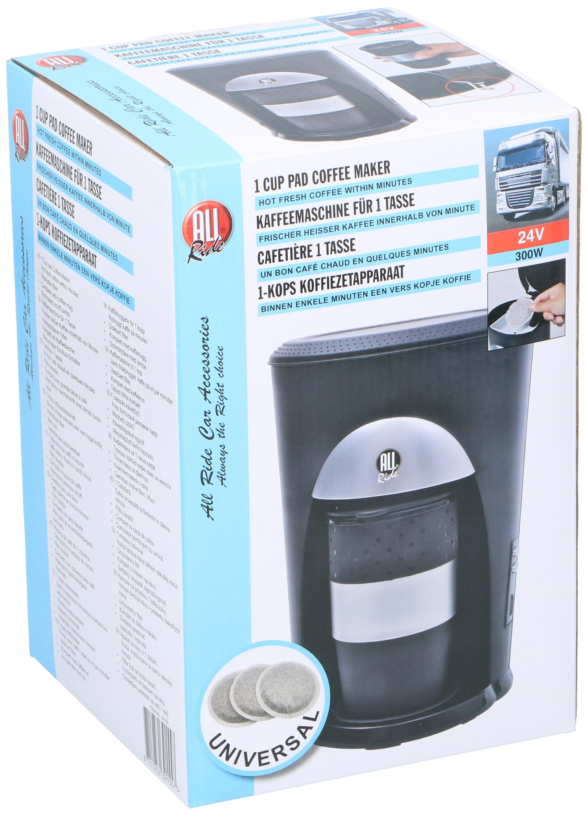Coffee Maker 1Cup 24V 300W