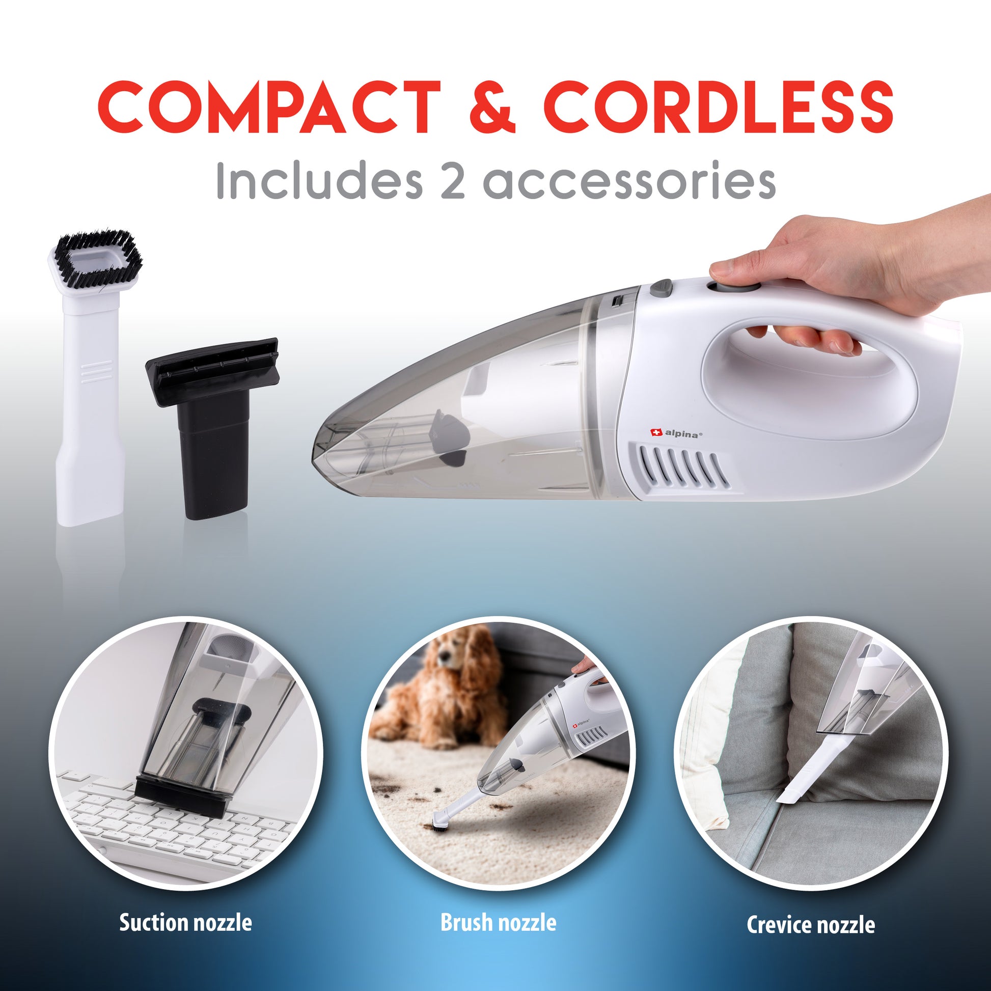 Vacuum Cleaner Handheld 8V