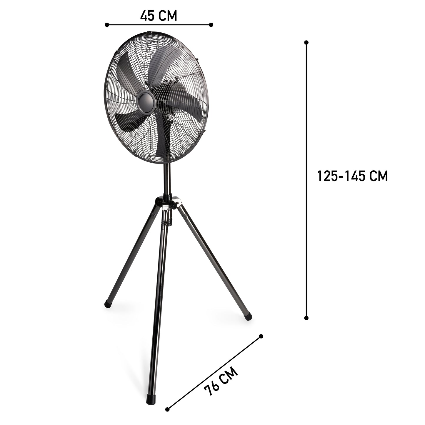 Fan Standing 45Cm 50W 230V