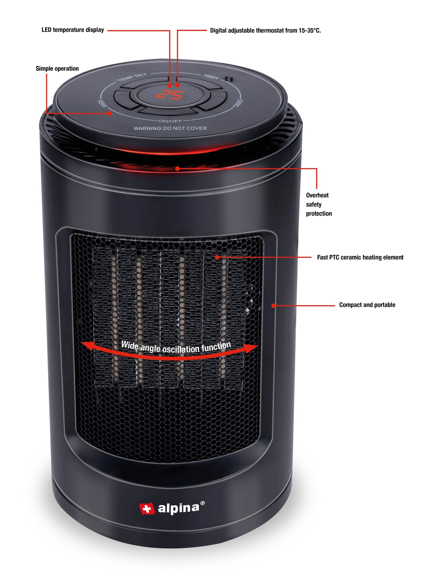 Heater Ptc 230V 1200W