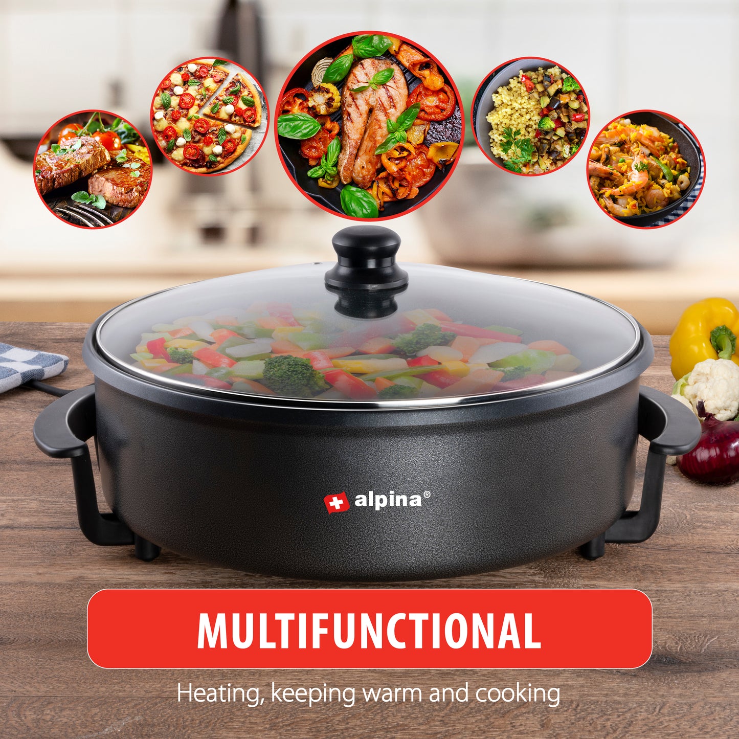 Pan Party 230V Xxl D42Cm