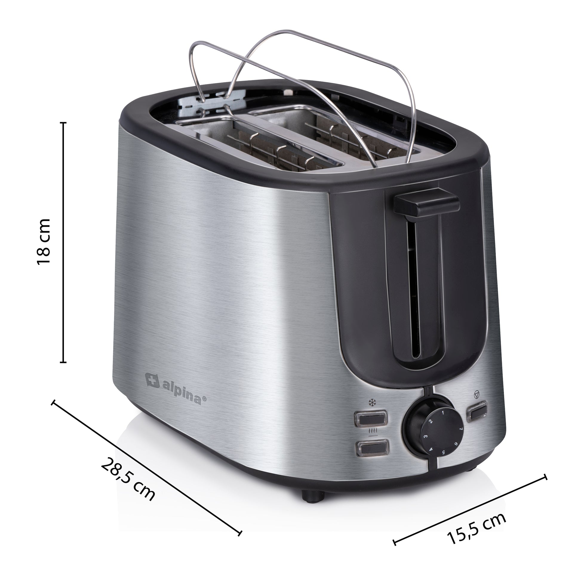 Toaster 230V Ss 1000W