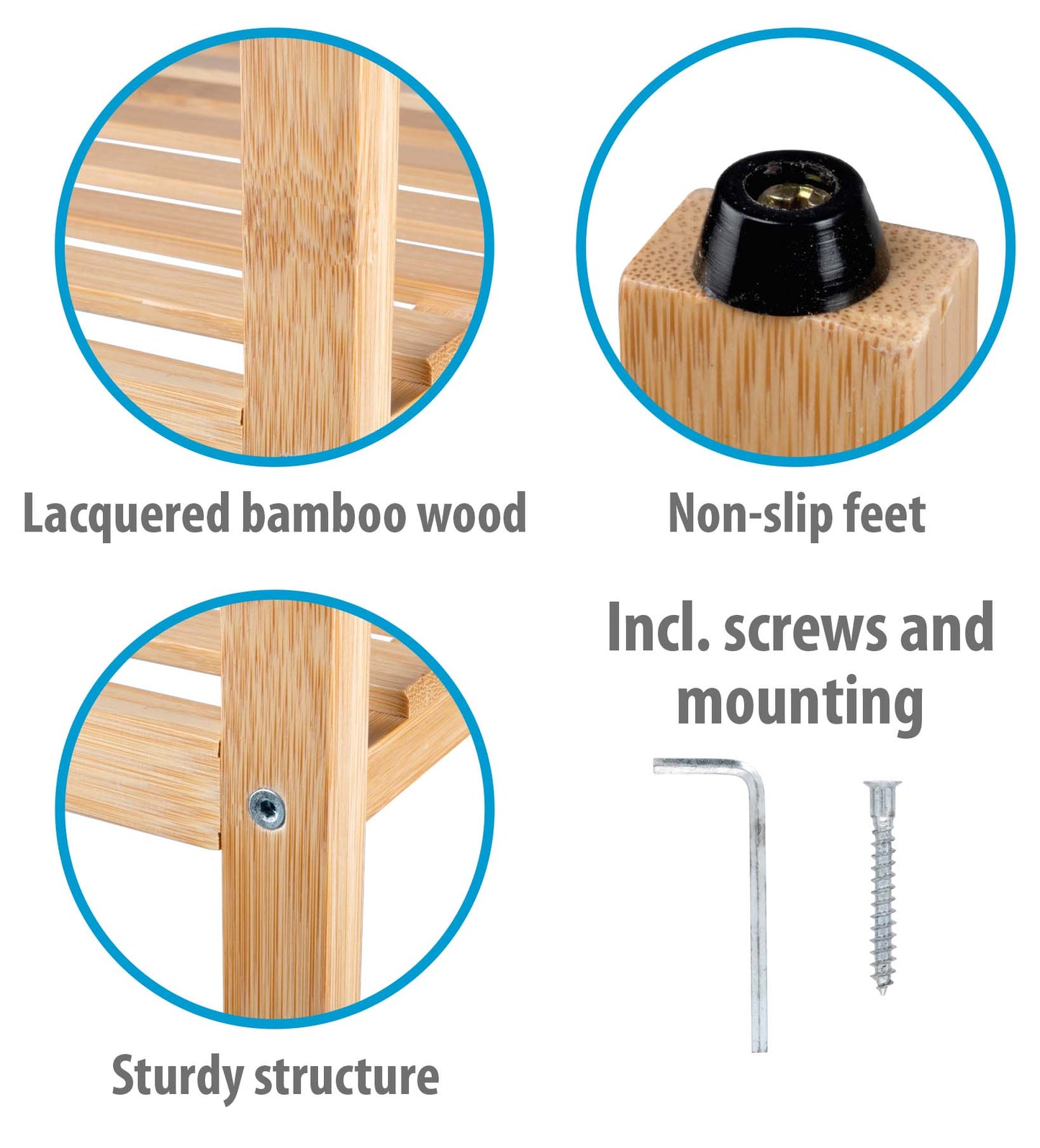 Bathroom Rack 5 Levels