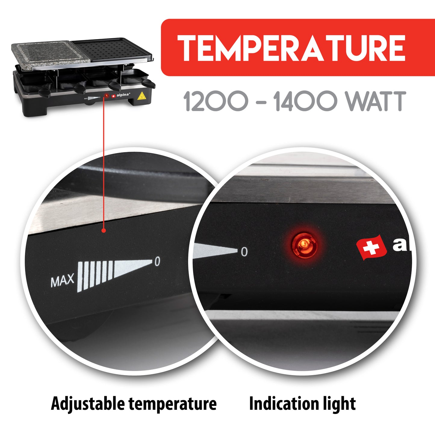 Grill Raclette/Stone