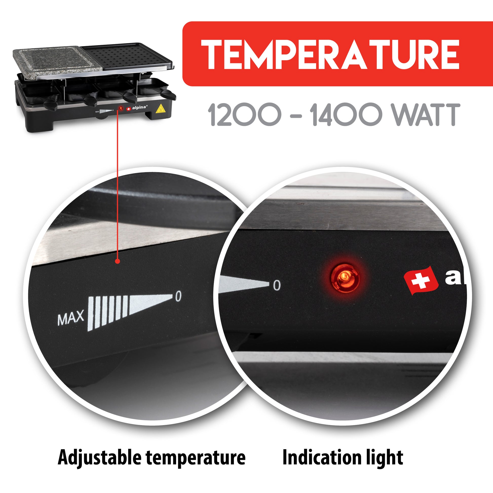 Grill Raclette/Stone