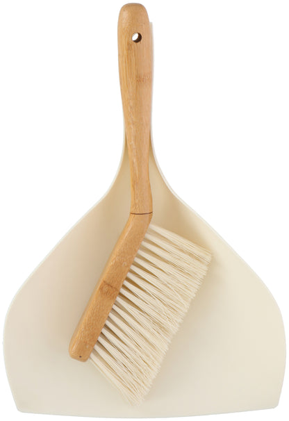 Dustpan & Brush Set Bamboo