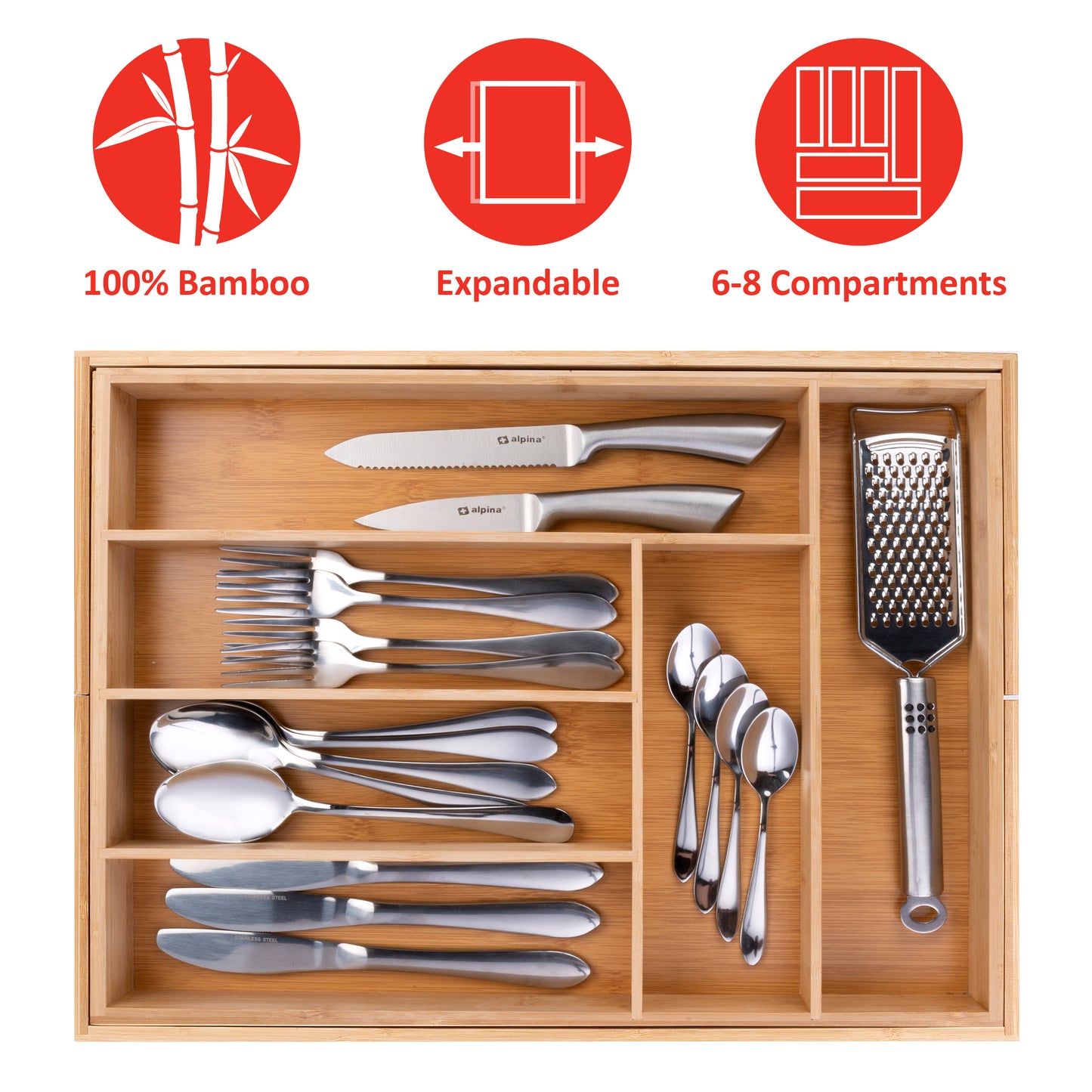 Cutlery Holder Extendable