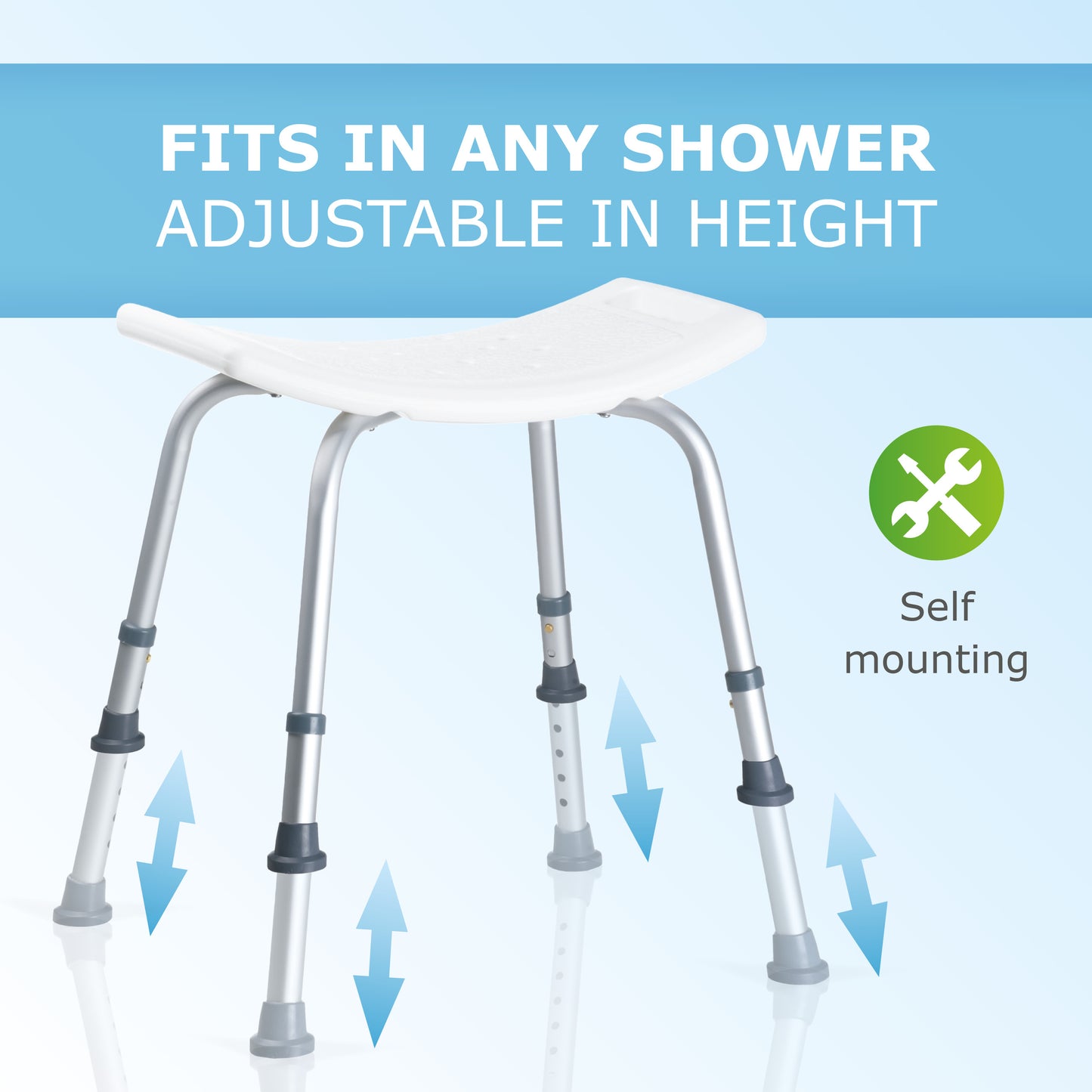 Showerchair 51X45X56Cm