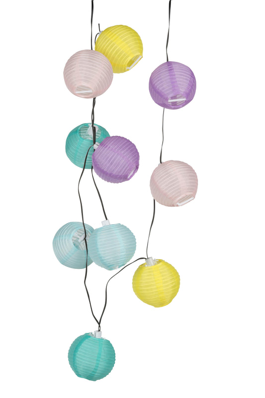 Solar String Lampion Led 240Cm