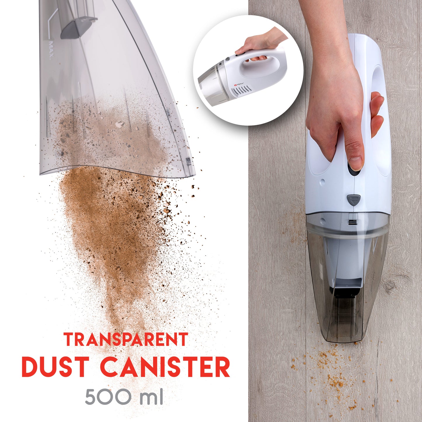 Vacuum Cleaner Handheld 8V