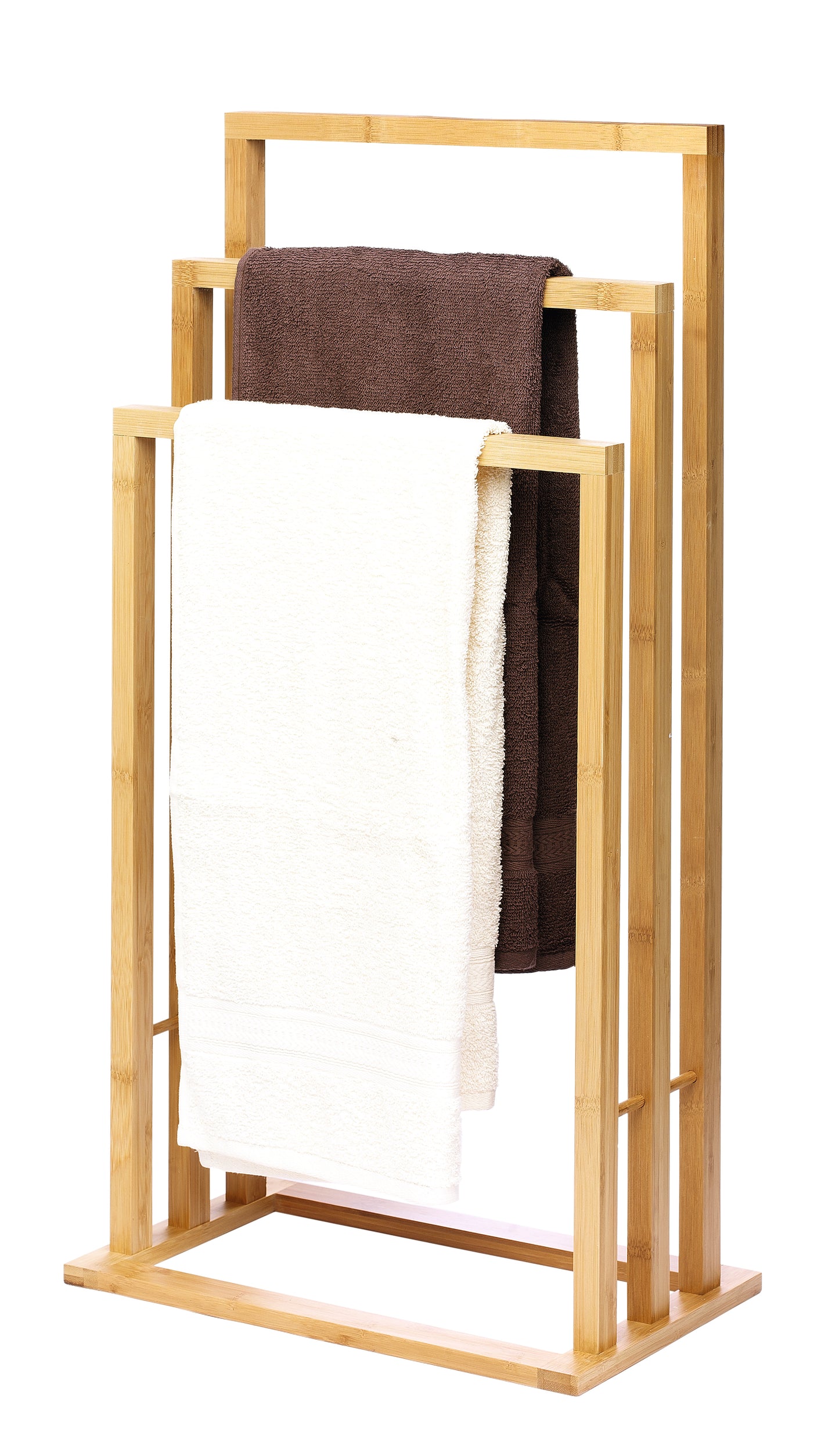 Towel Rack Bamboo 42X24X81.5Cm