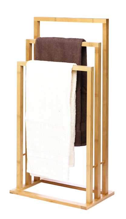 Towel Rack Bamboo 42X24X81.5Cm