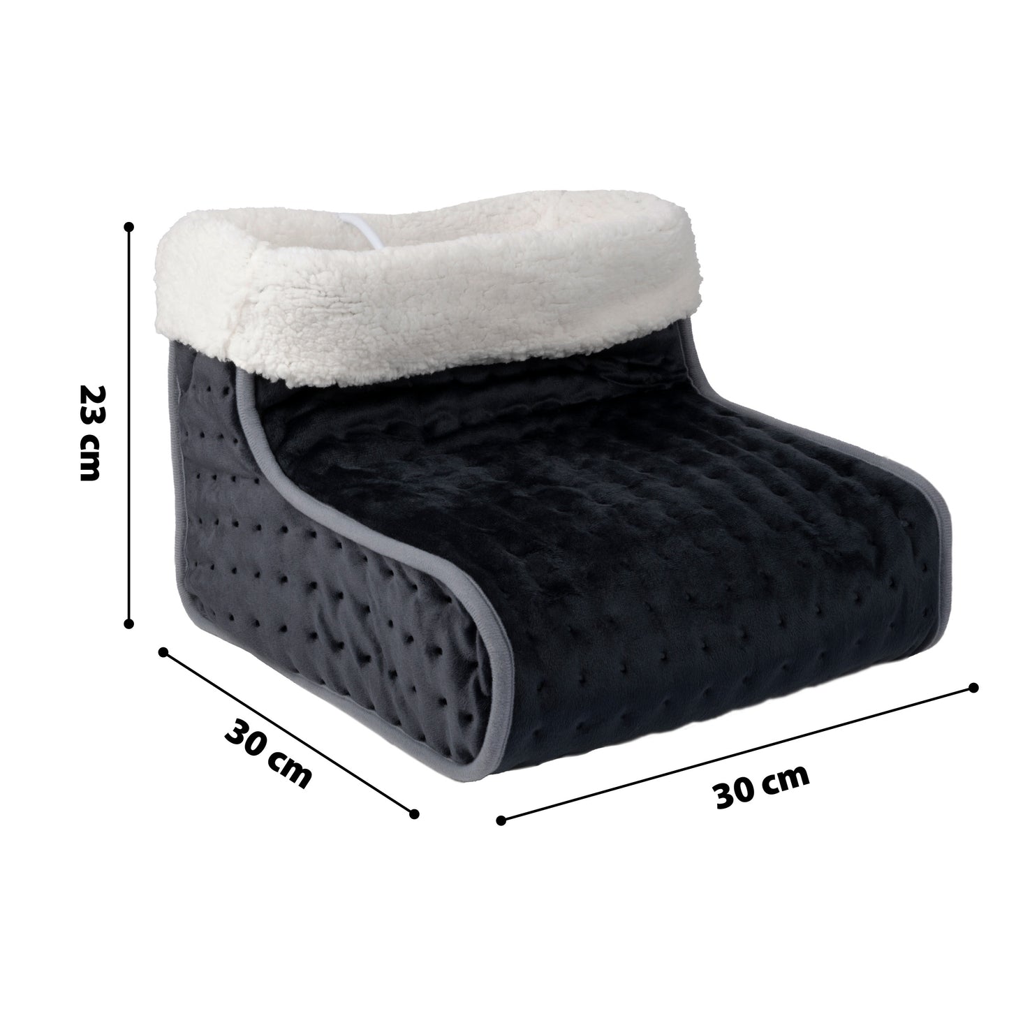 Footwarmer Dark Grey 100W Fl